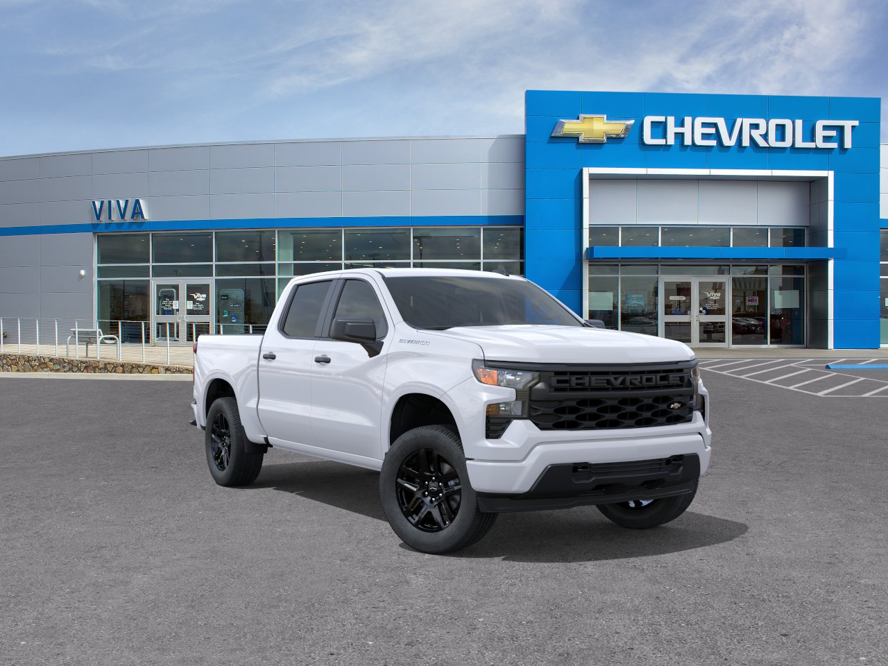 New 2026 Chevrolet Silverado 1500 Custom Rear Wheel Drive Crew Cab