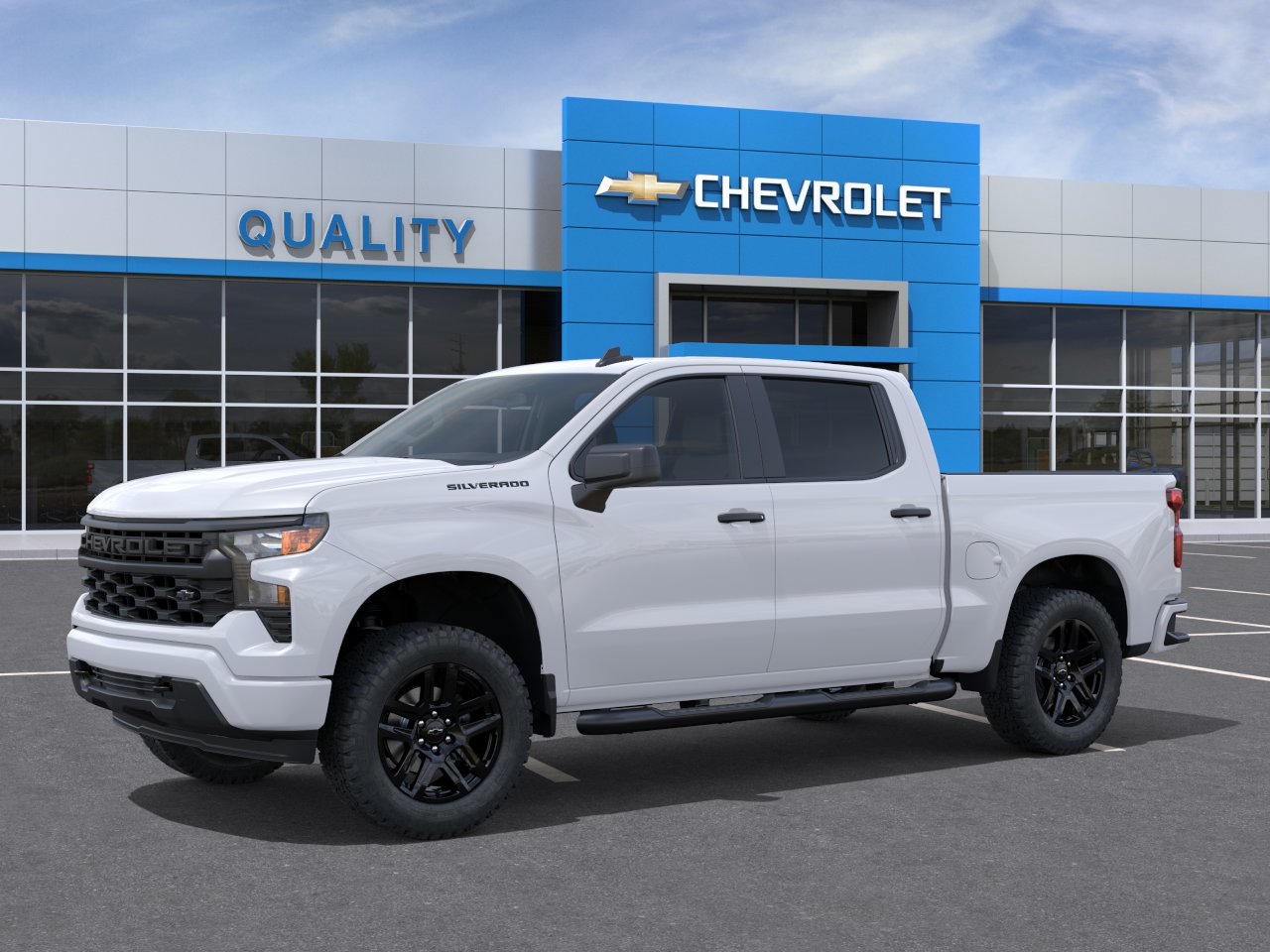 New 2026 Summit White Chevrolet Custom image 2