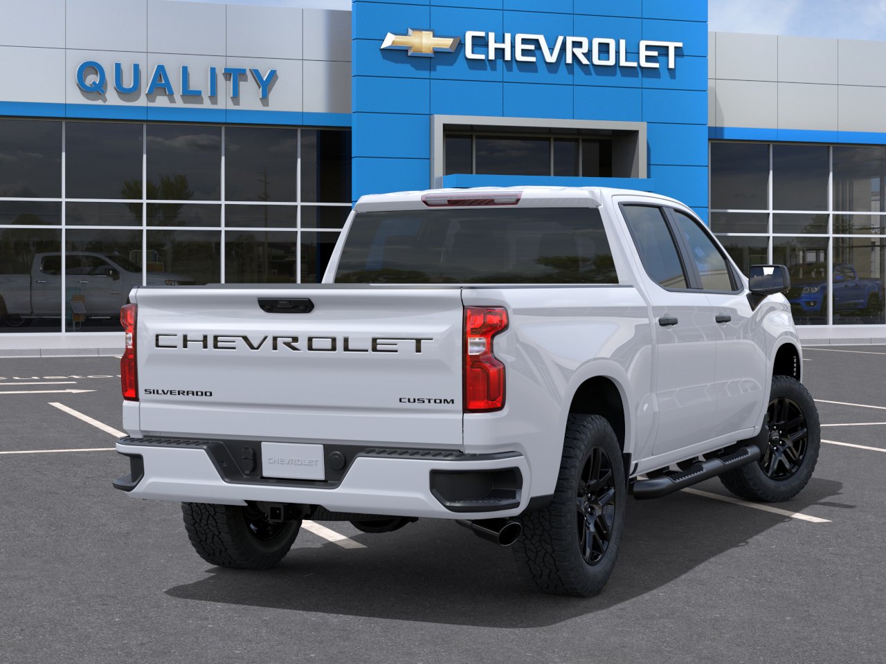 New 2026 Summit White Chevrolet Custom image 4