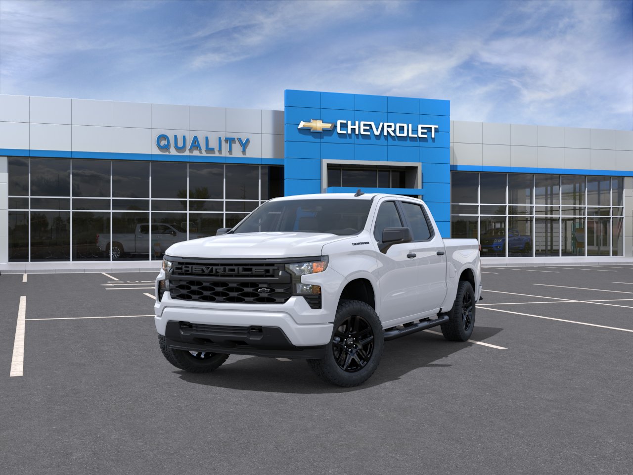 New 2026 Summit White Chevrolet Custom image 8