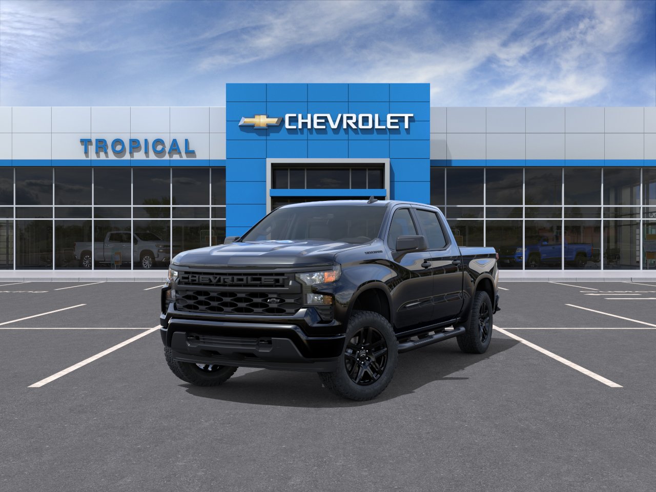 New 2026 Black Chevrolet Custom image 8
