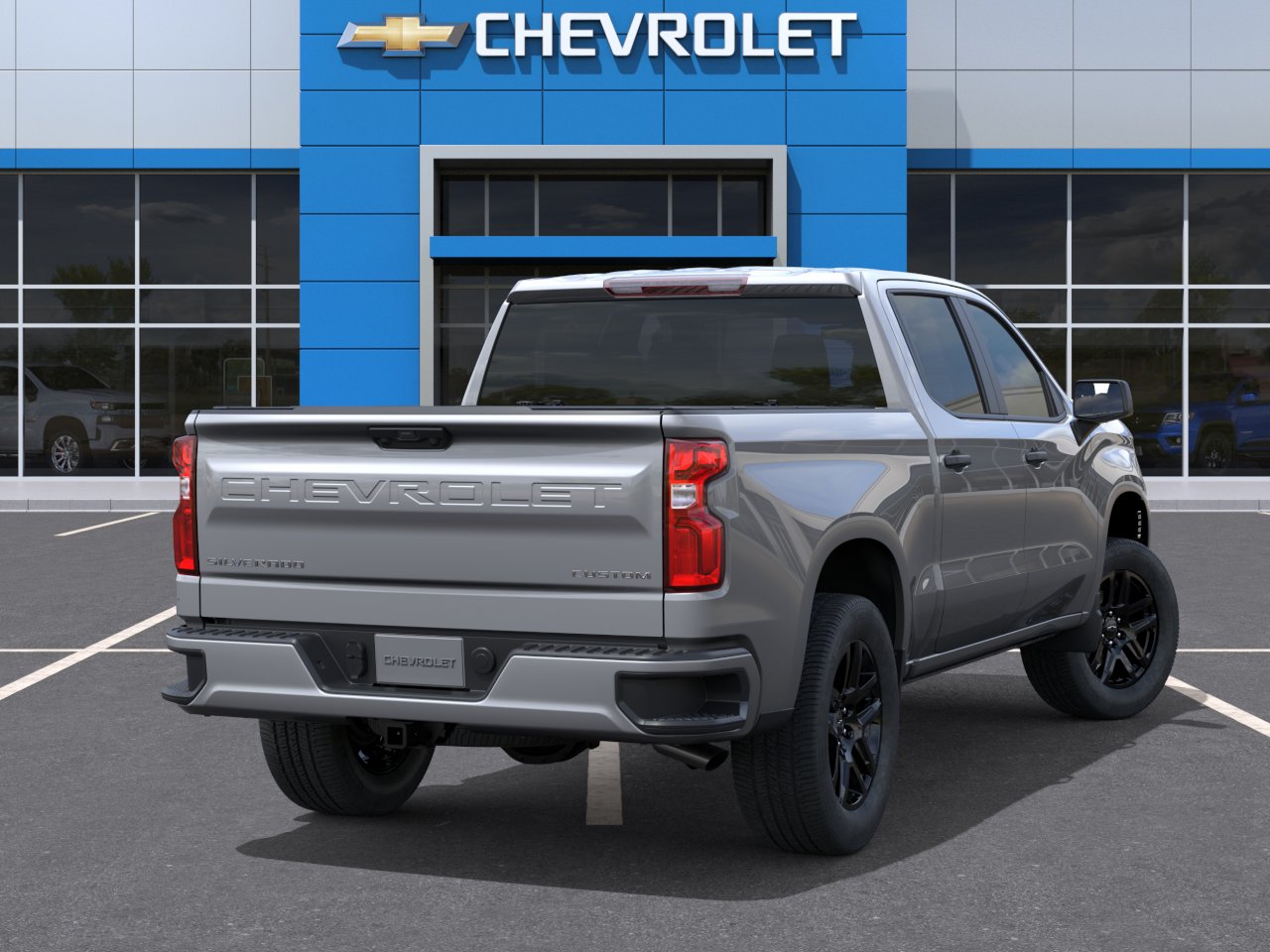 New 2026 Sterling Gray Metallic Chevrolet Custom image 4