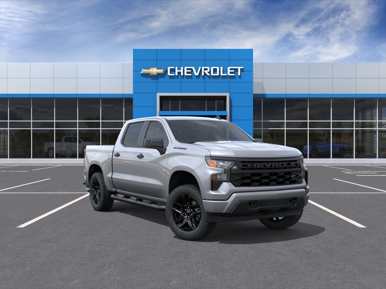 New 2026 Sterling Gray Metallic Chevrolet Custom image 25