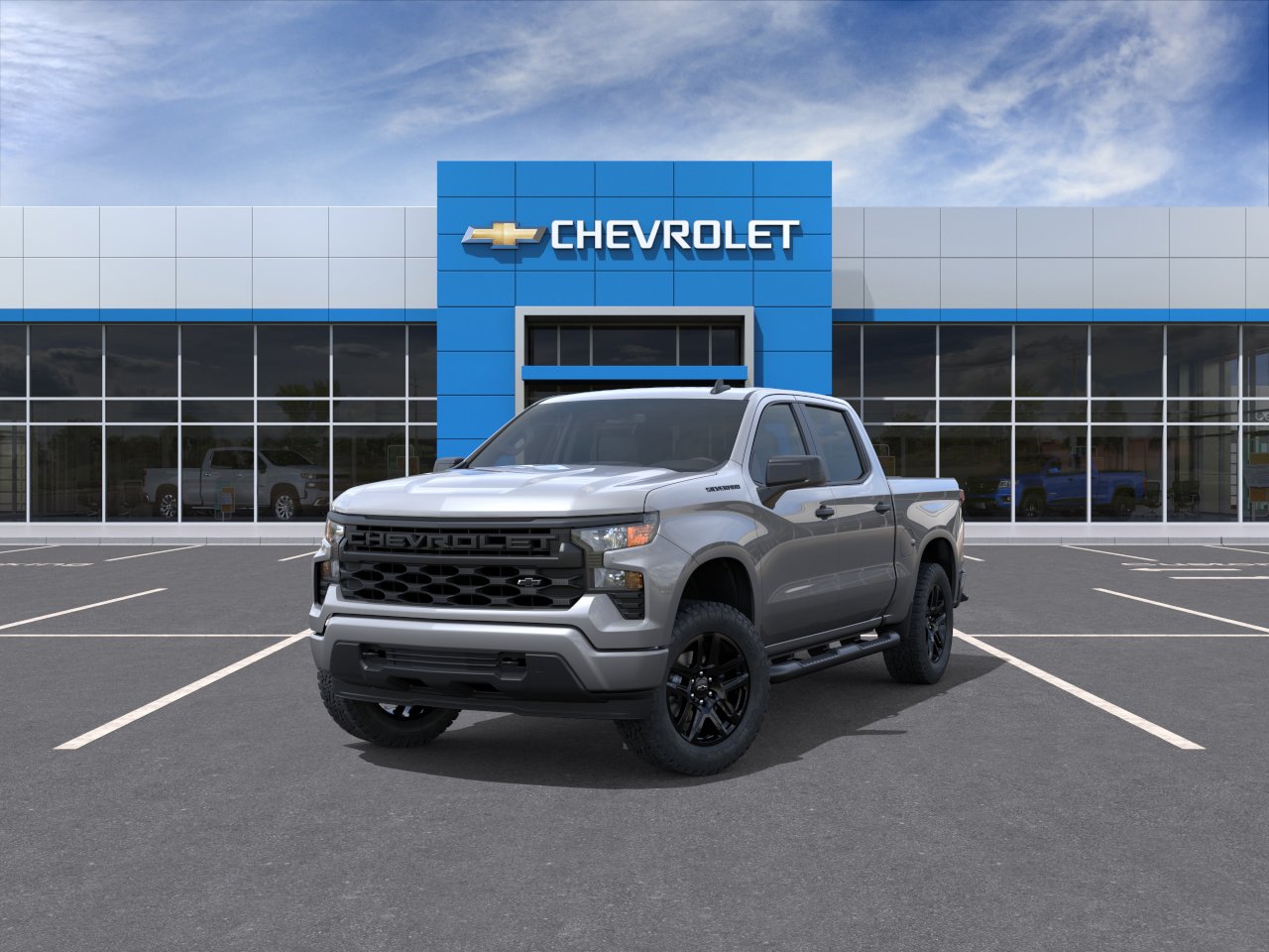 New 2026 Sterling Gray Metallic Chevrolet Custom image 32
