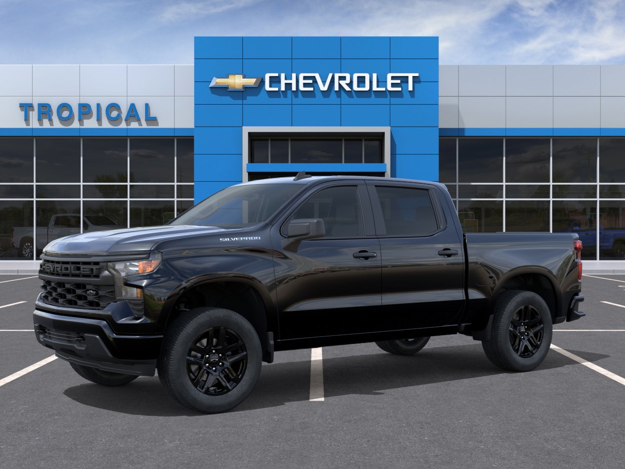 New 2026 Black Chevrolet Custom image 2