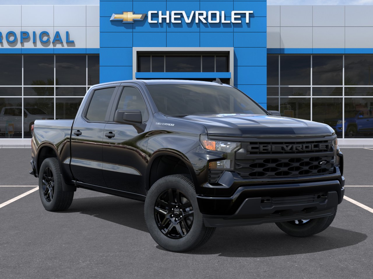 New 2026 Black Chevrolet Custom image 7