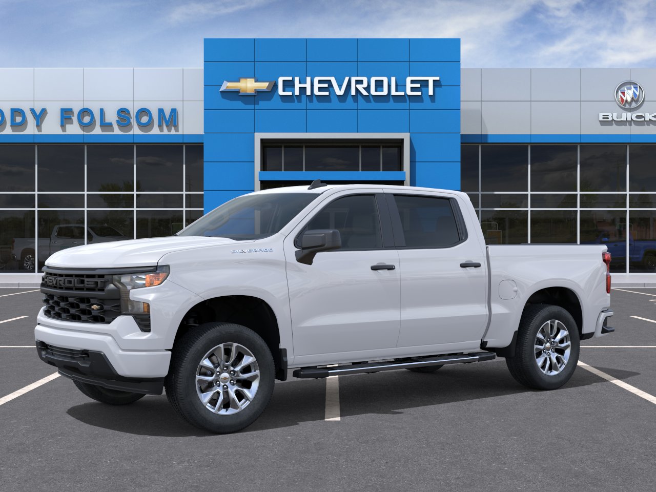 New 2026 Summit White Chevrolet Custom image 2