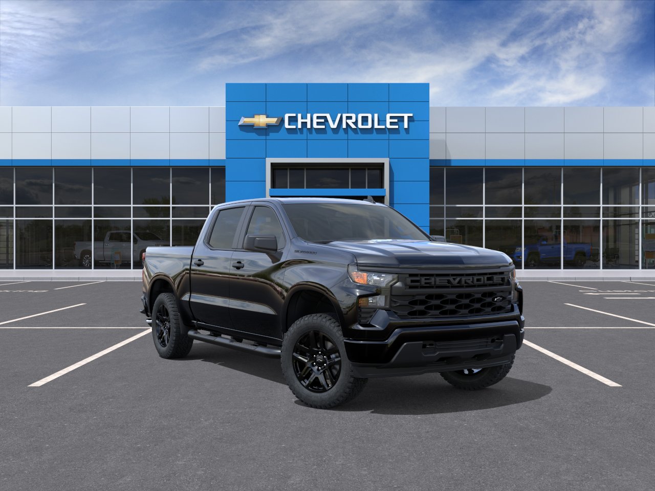 New 2026 Black Chevrolet Custom image 25