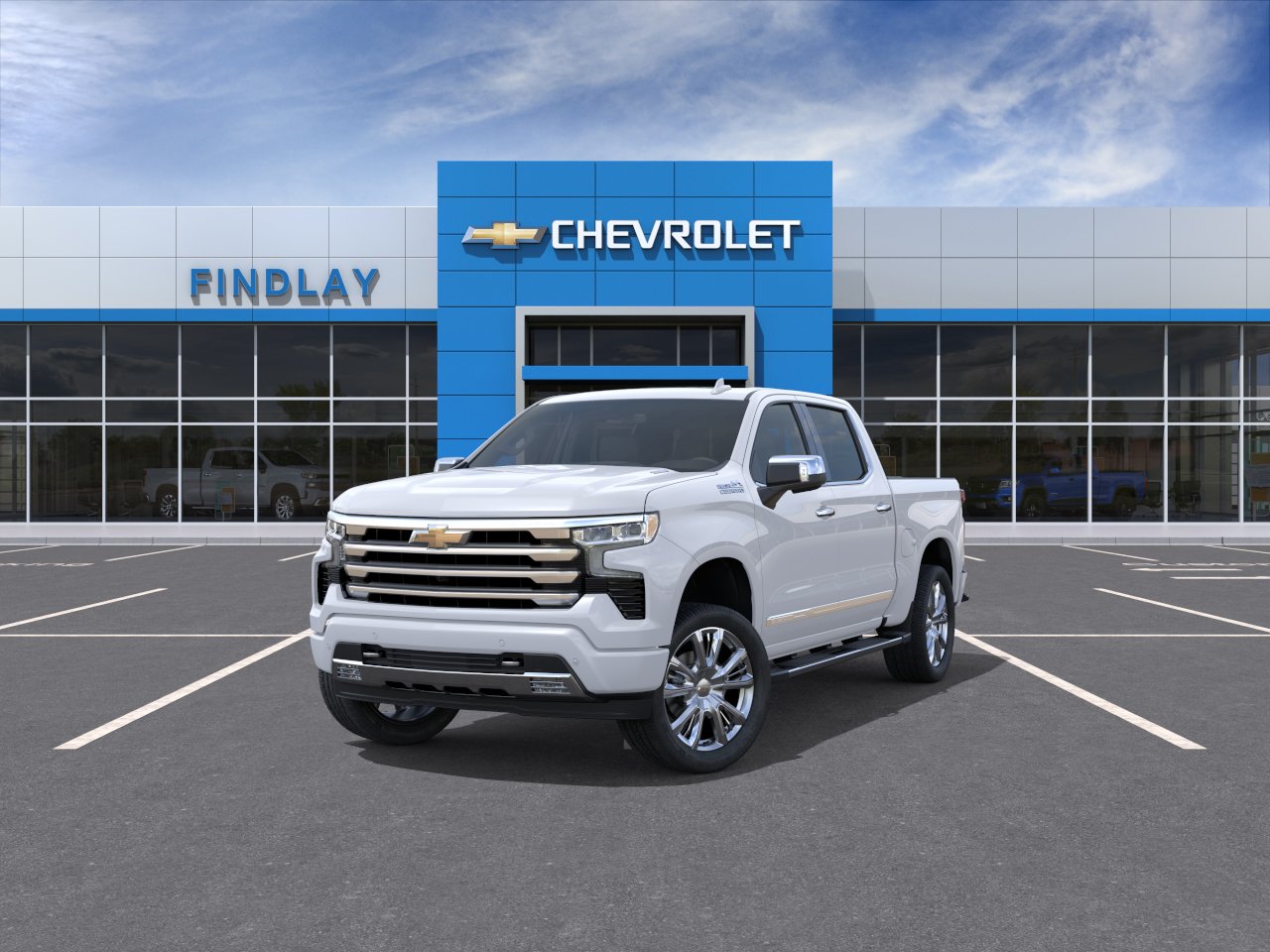 New 2026 Polar White Tricoat Chevrolet High Country image 8