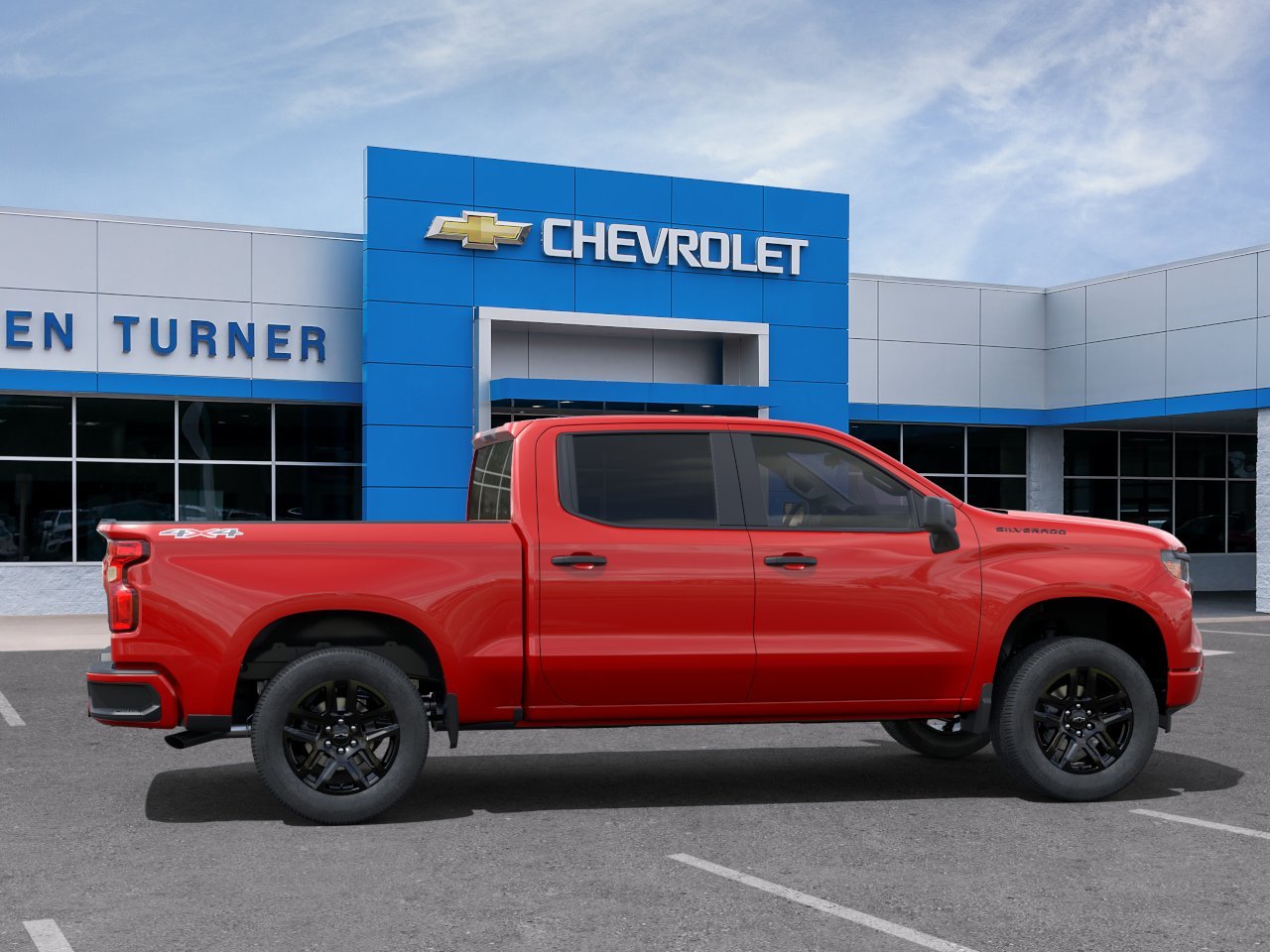 New 2024 Chevrolet Silverado 1500 Custom Crew Cab in Crestview Z143867
