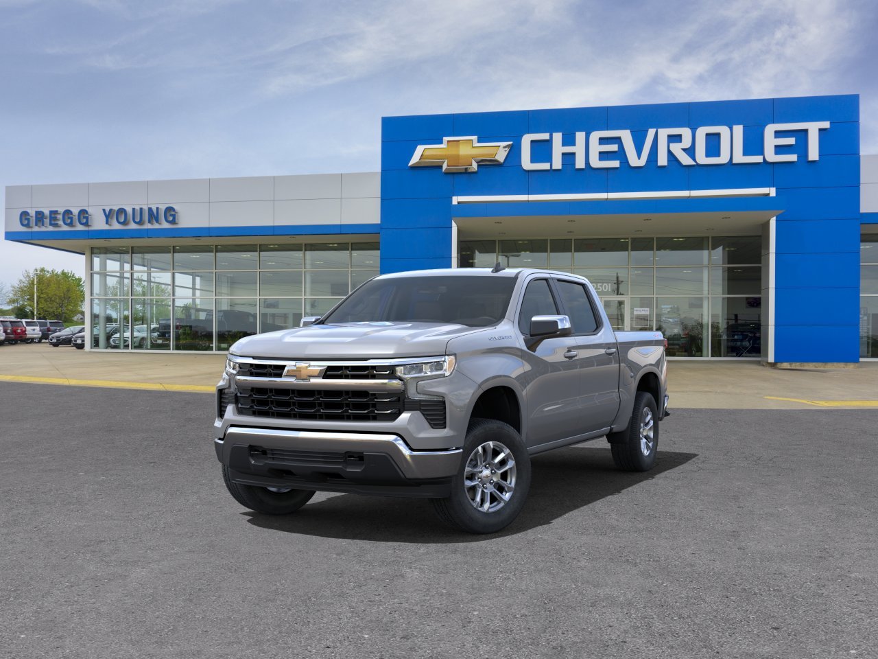 Slate Gray Metallic New 2024 Chevrolet Silverado 1500 LT Crew Cab for
