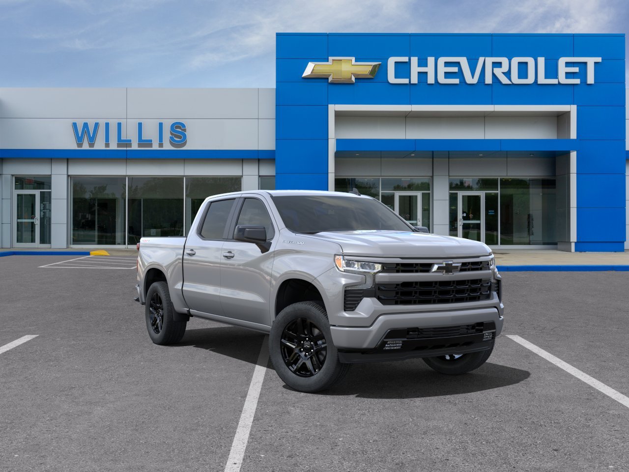 New 2024 Chevrolet Silverado 1500 RST Crew Cab in Granger B24D075