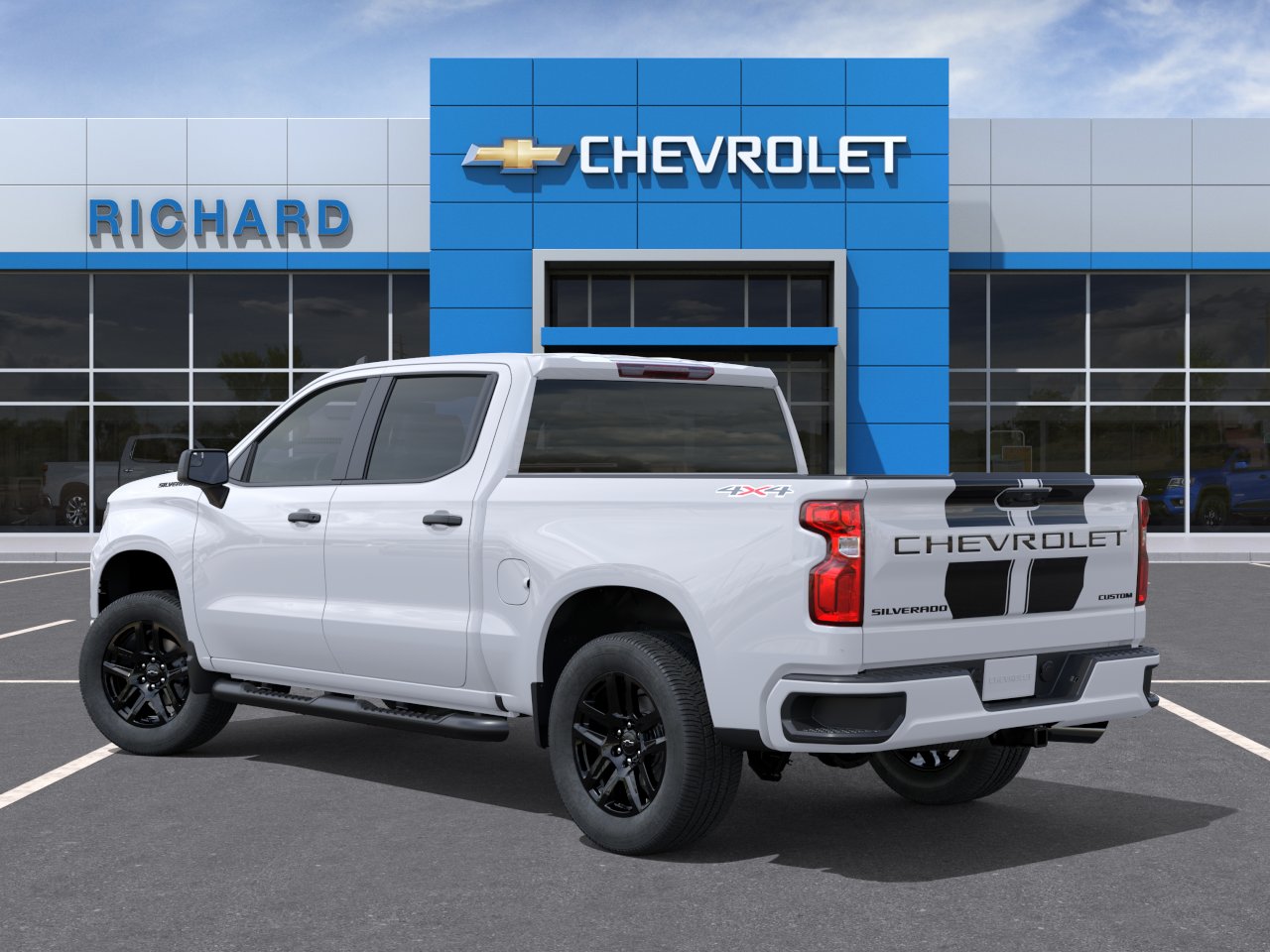 New 2026 Summit White Chevrolet Custom image 3