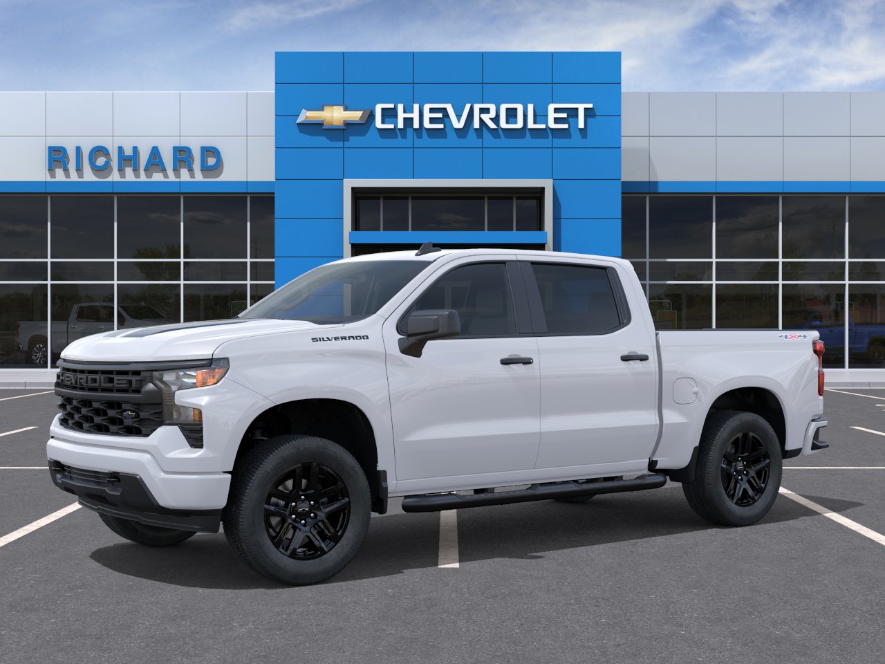 New 2026 Summit White Chevrolet Custom image 2
