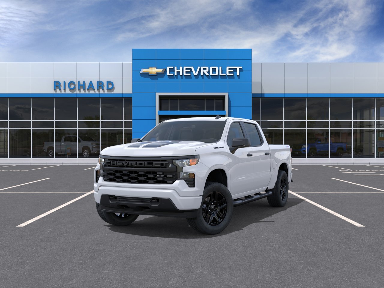New 2026 Summit White Chevrolet Custom image 8