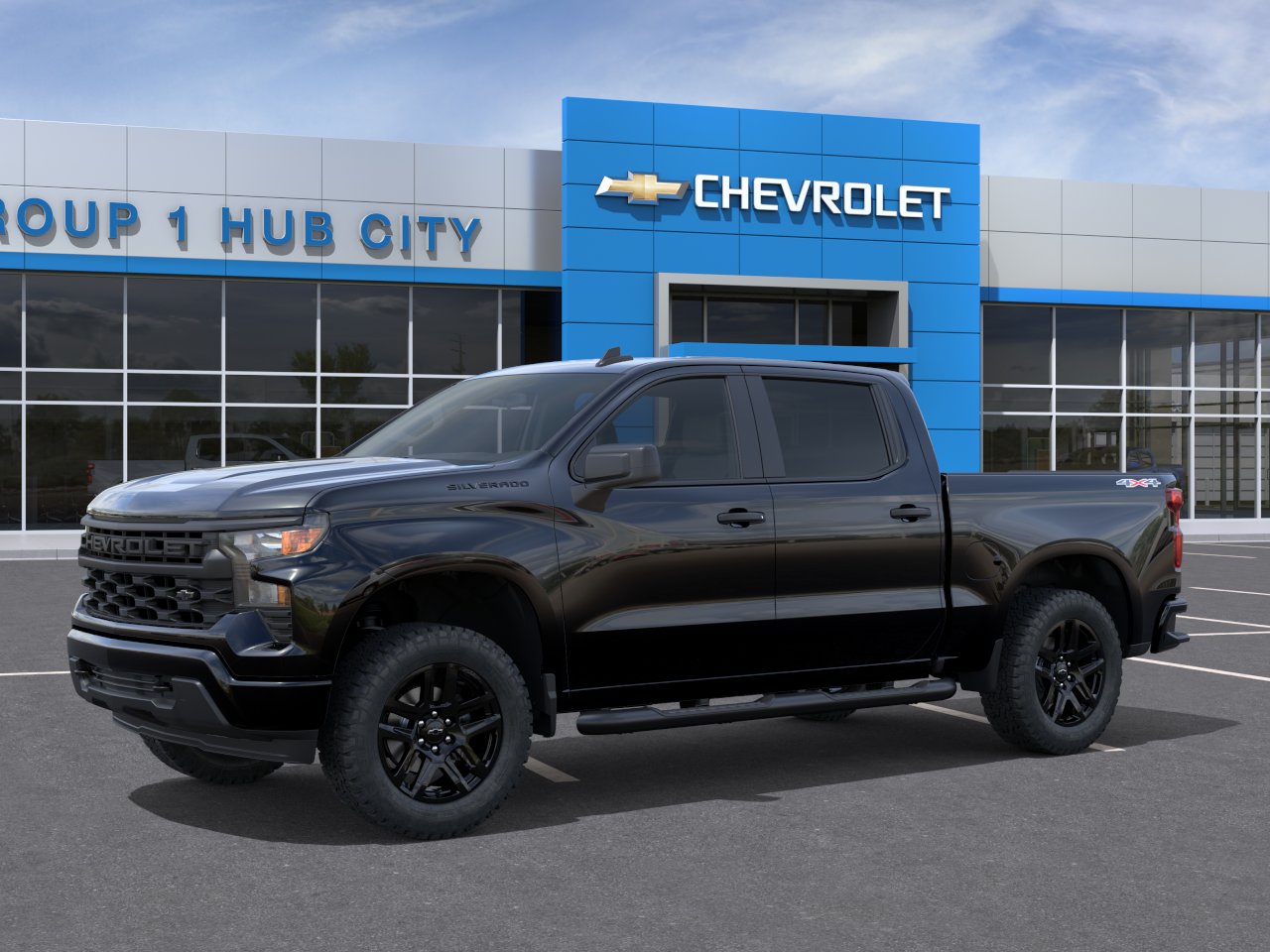 New 2026 Black Chevrolet Custom image 2
