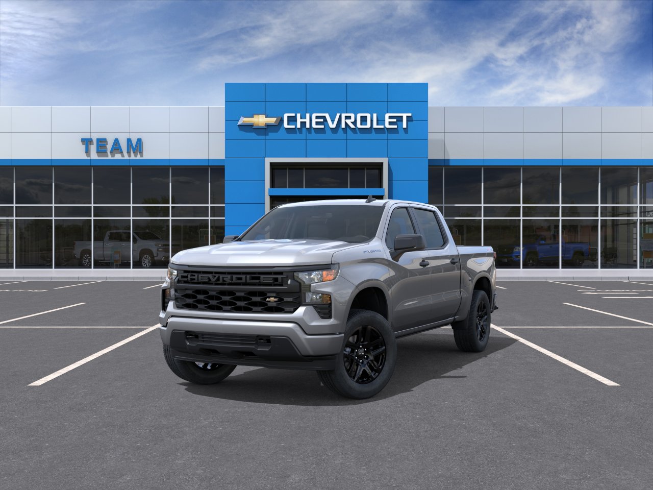 New 2026 Sterling Gray Metallic Chevrolet Custom image 32