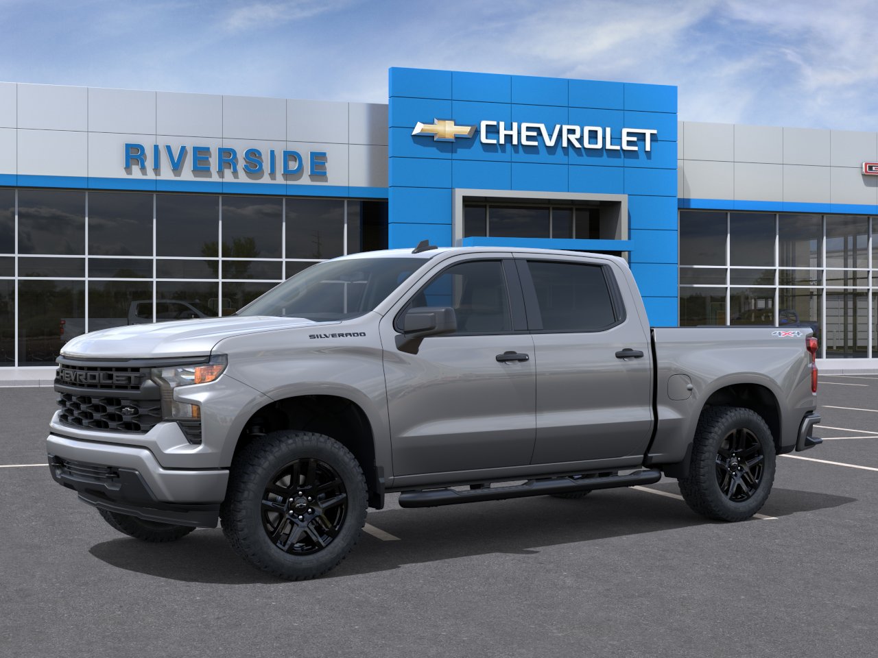 New 2026 Sterling Gray Metallic Chevrolet Custom image 2