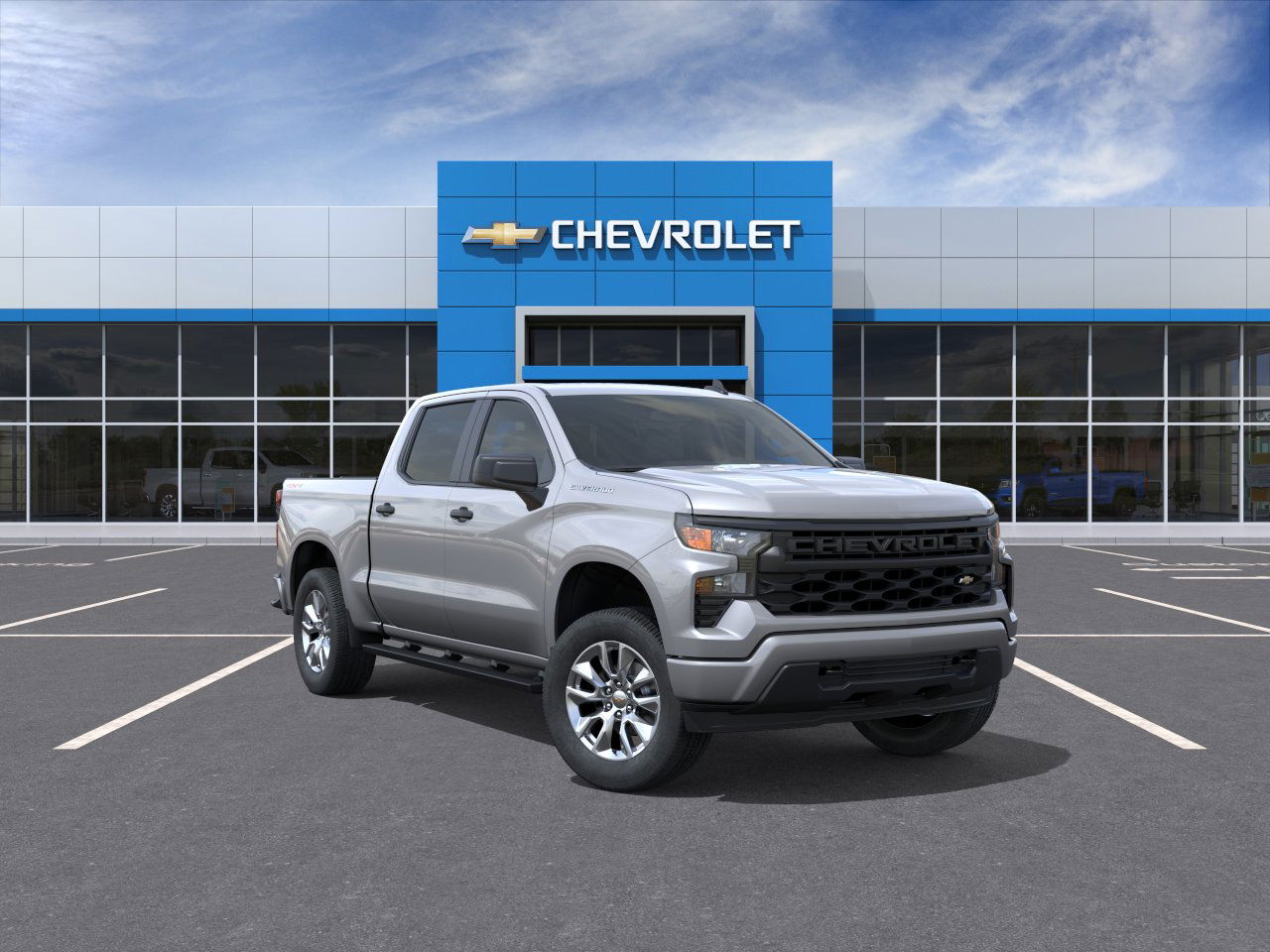 New 2026 Sterling Gray Metallic Chevrolet Custom image 36