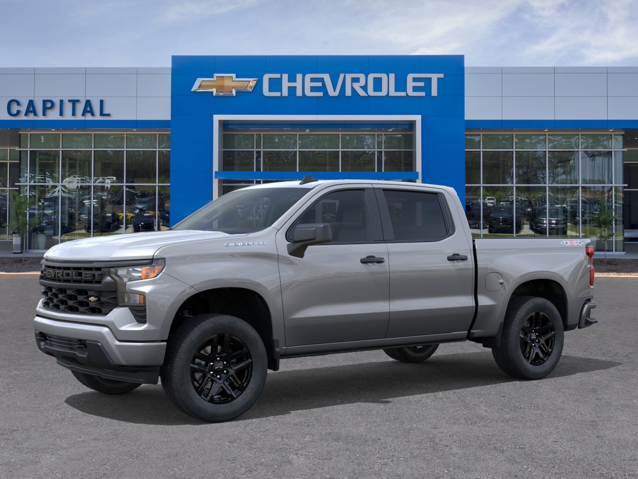 New 2026 Sterling Gray Metallic Chevrolet Custom image 2