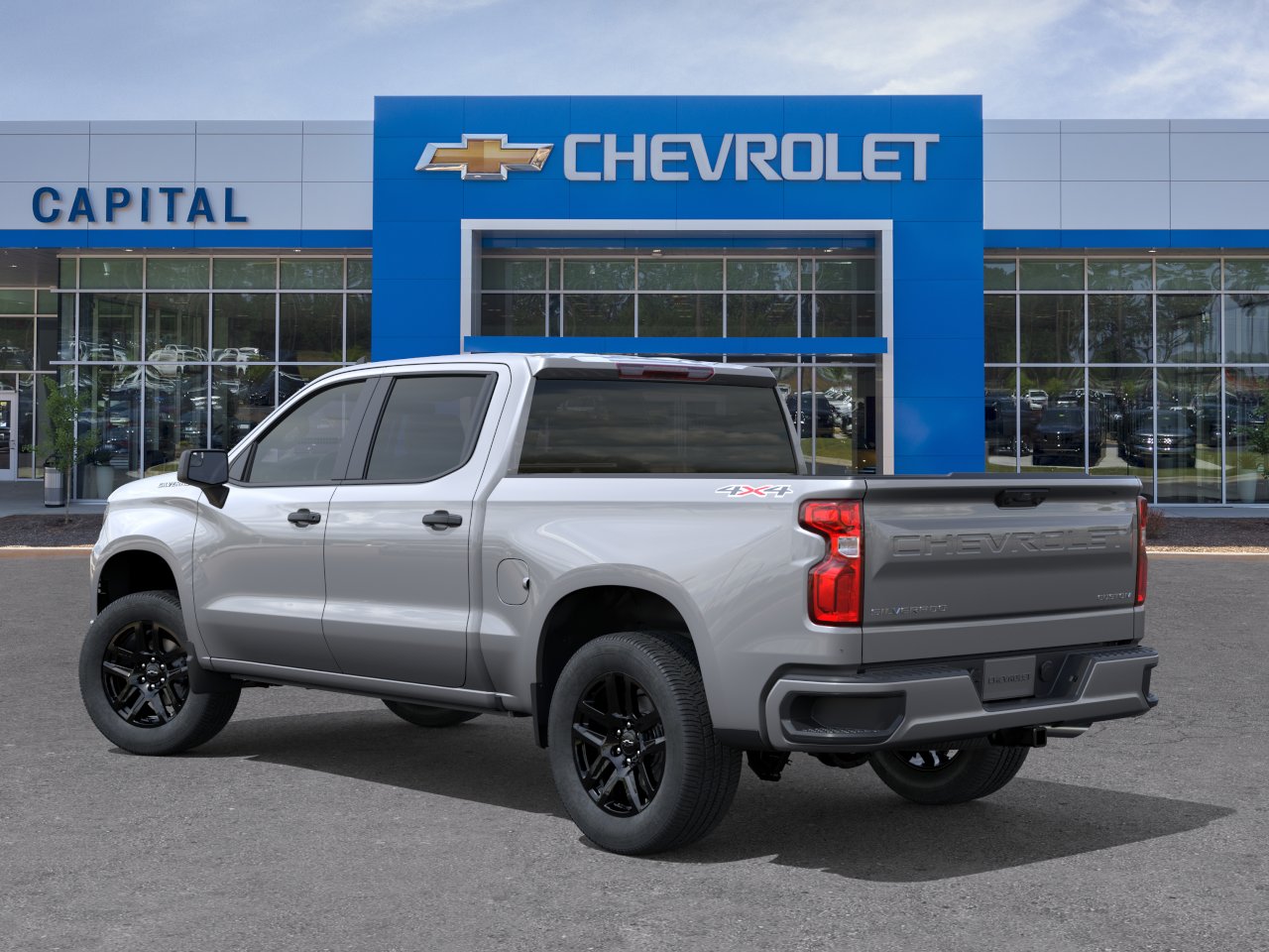 New 2026 Sterling Gray Metallic Chevrolet Custom image 3