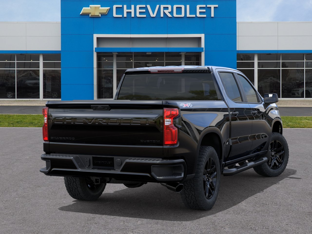 New 2026 Black Chevrolet Custom image 4