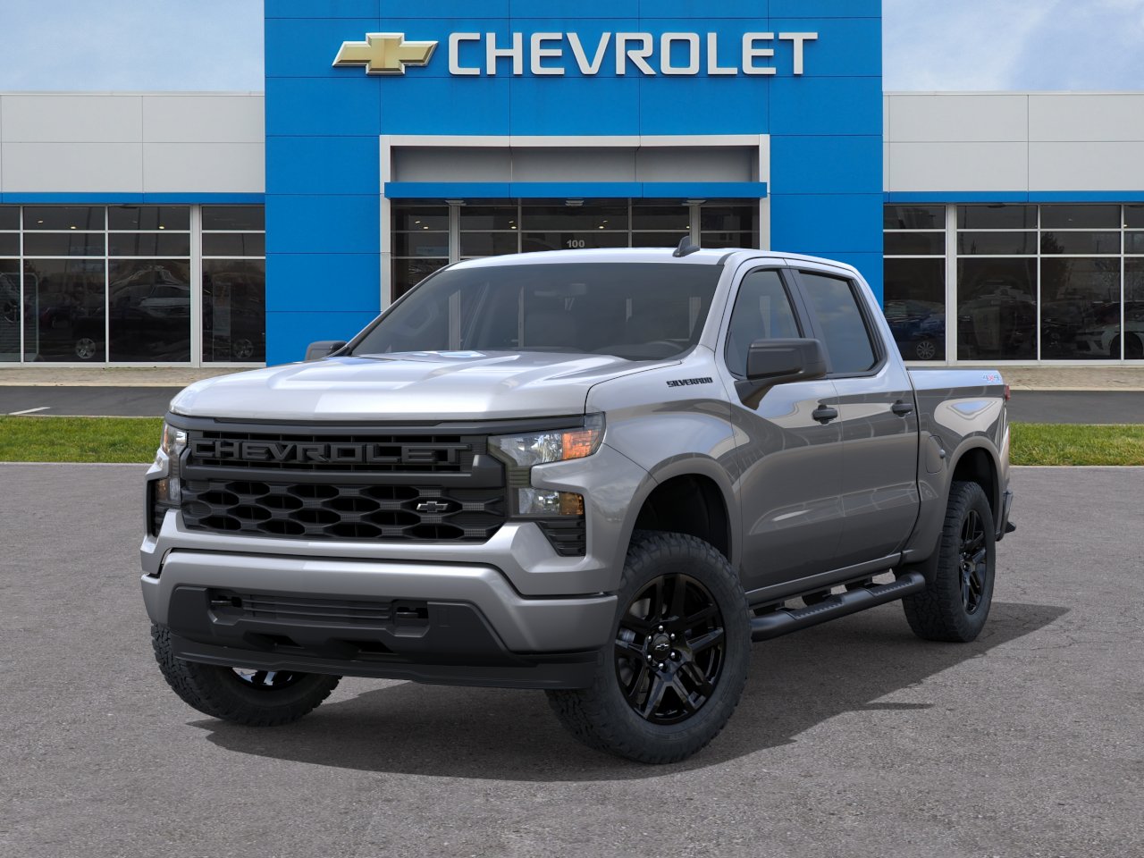 New 2026 Sterling Gray Metallic Chevrolet Custom image 6