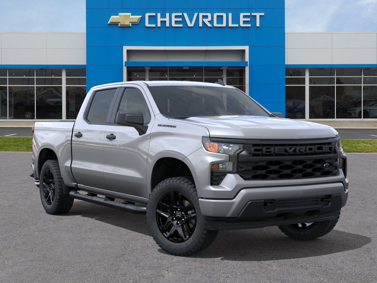 New 2026 Sterling Gray Metallic Chevrolet Custom image 7