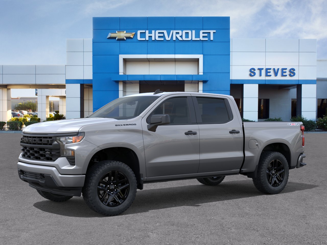 New 2026 Sterling Gray Metallic Chevrolet Custom image 4