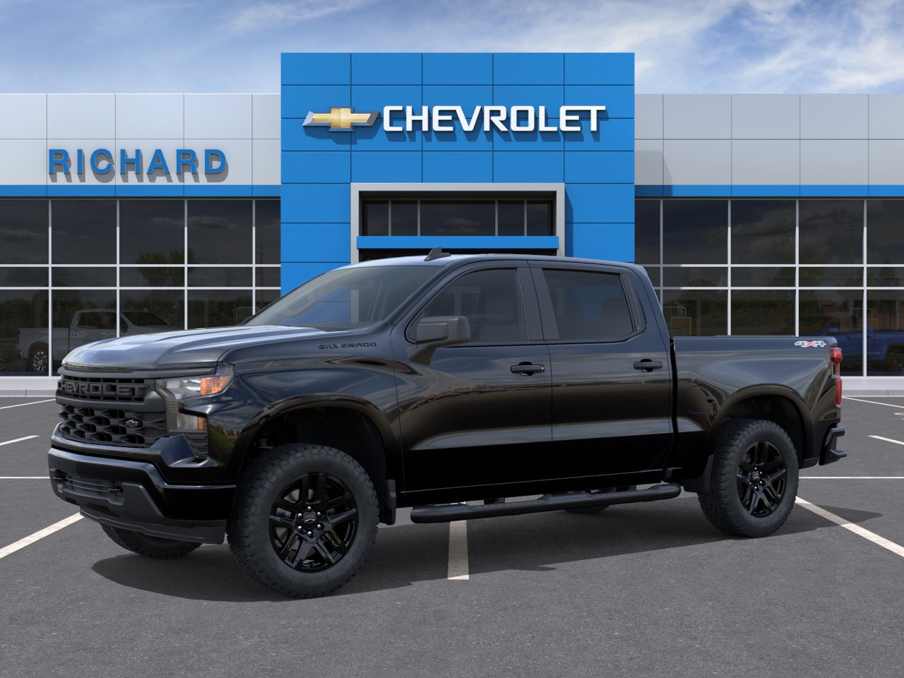 New 2026 Black Chevrolet Custom image 2