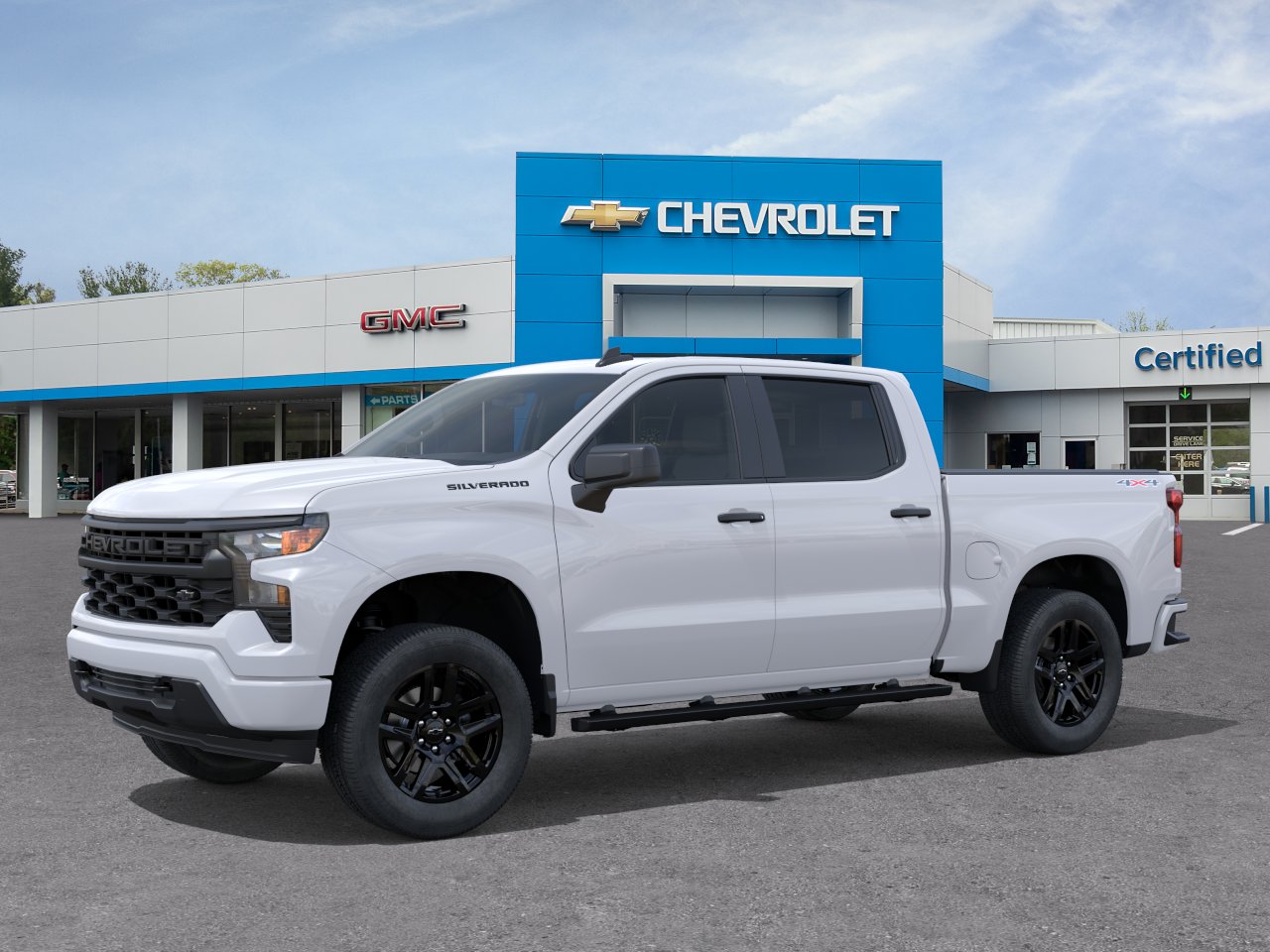 New 2026 Summit White Chevrolet Custom image 2