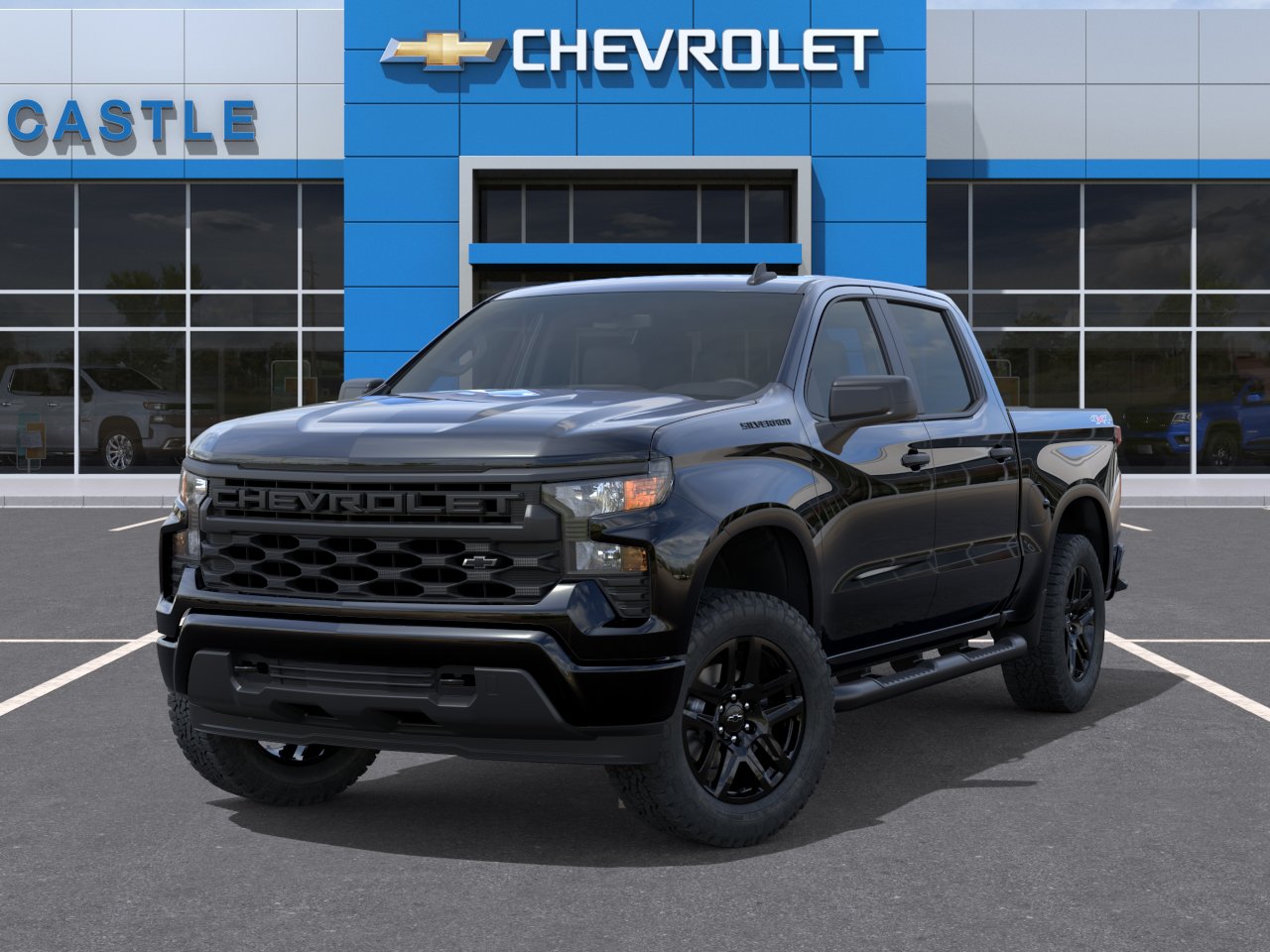 New 2026 Black Chevrolet Custom image 37