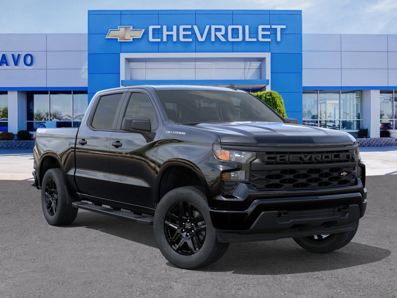 New 2026 Black Chevrolet Custom image 7