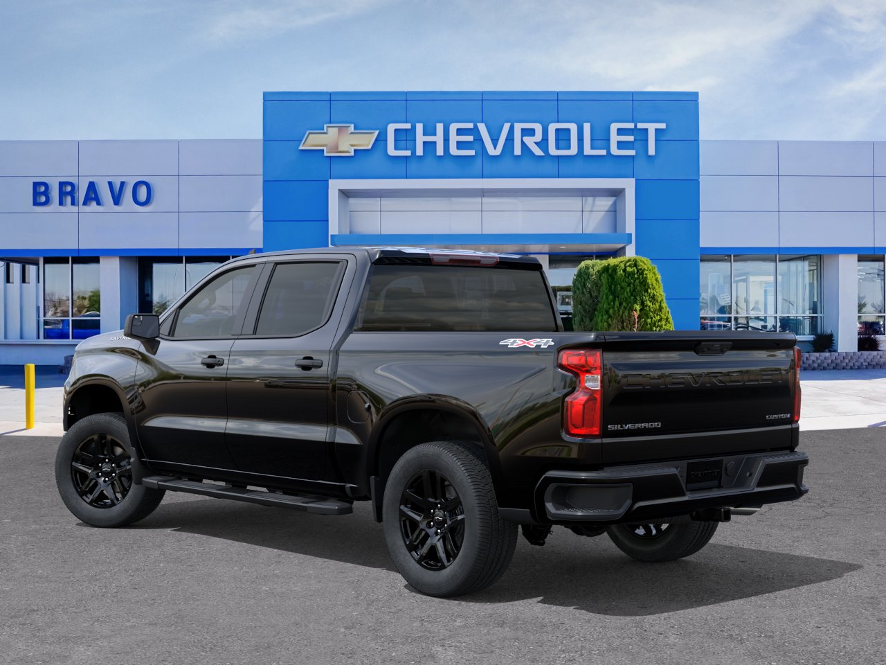 New 2026 Black Chevrolet Custom image 3