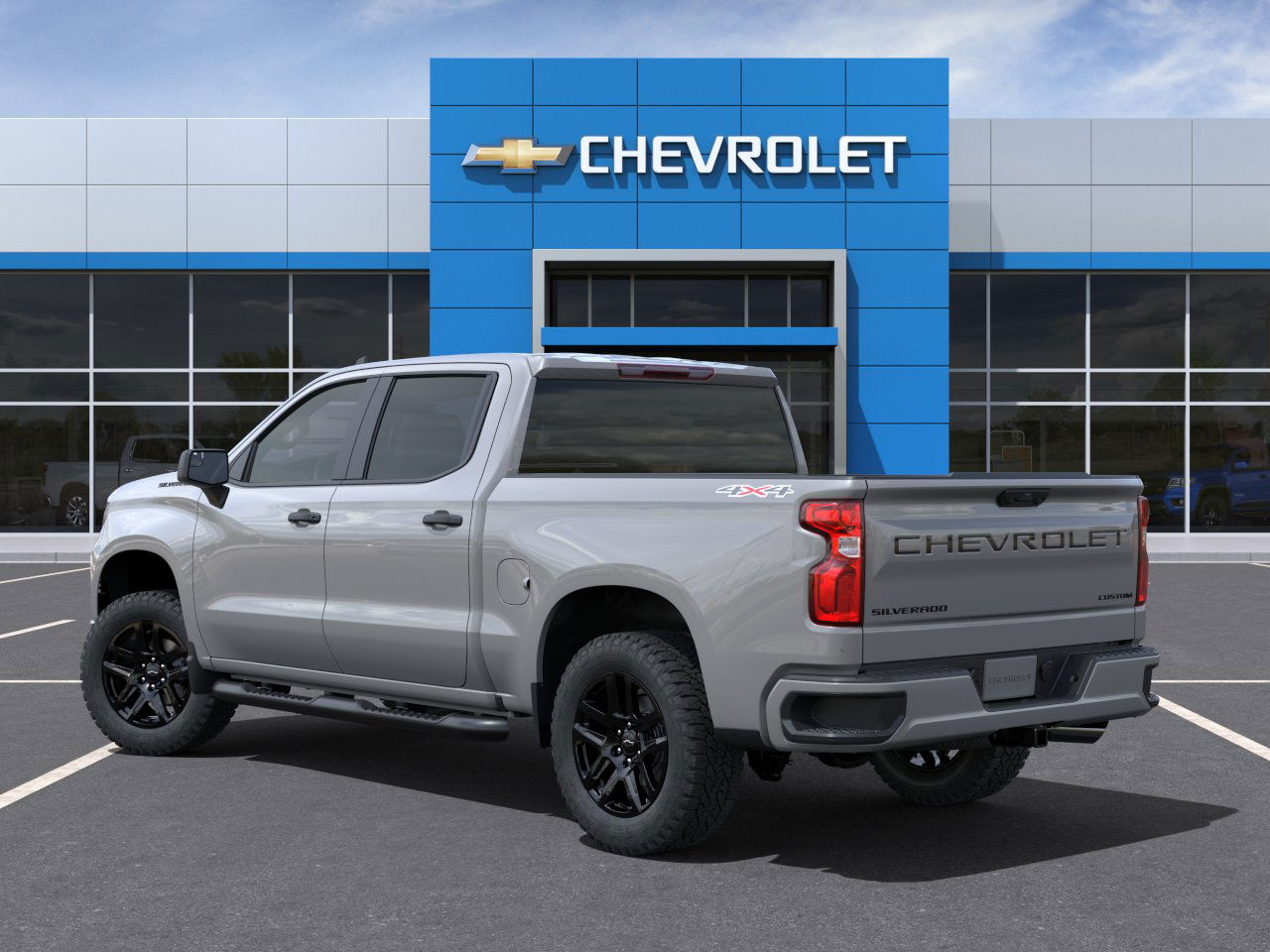 New 2025 Slate Gray Metallic Chevrolet Custom image 3