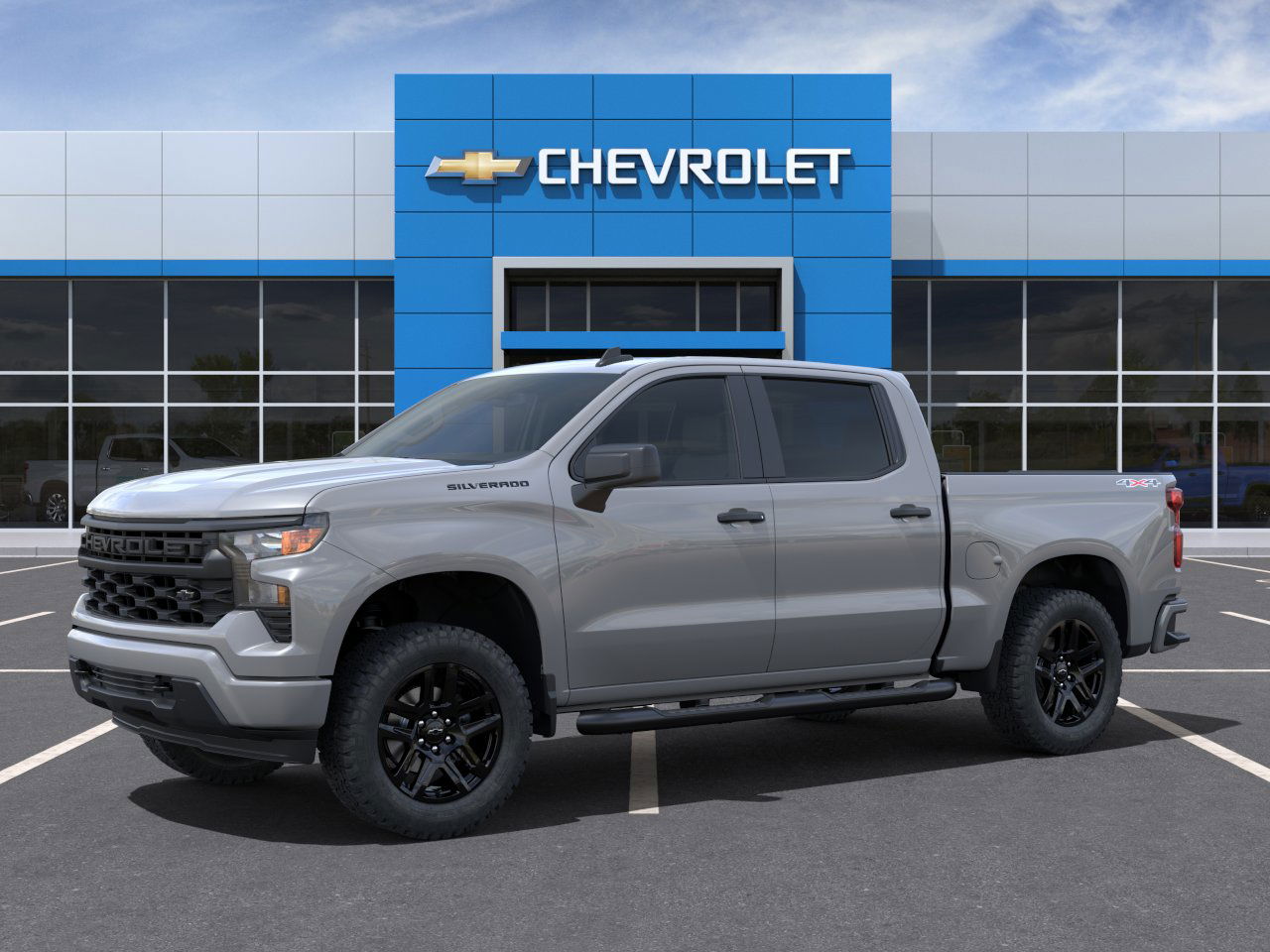 New 2025 Slate Gray Metallic Chevrolet Custom image 2