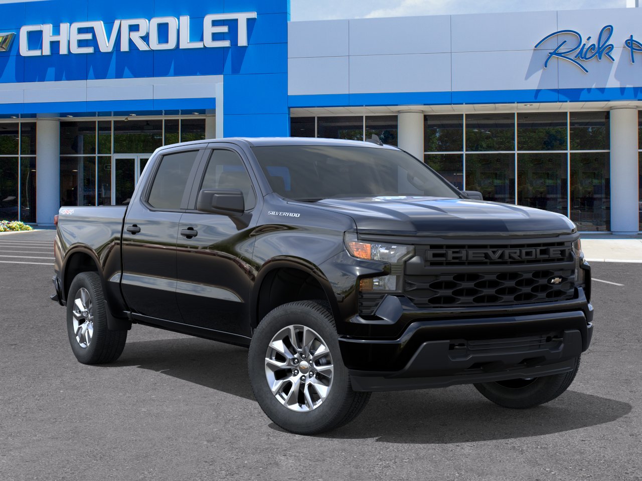 New 2026 Black Chevrolet Custom image 33