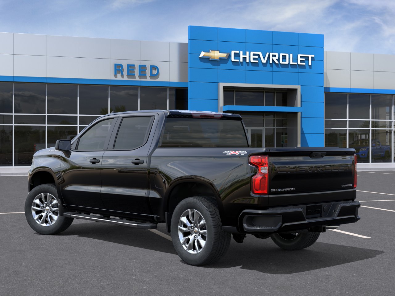 New 2026 Black Chevrolet Custom image 3