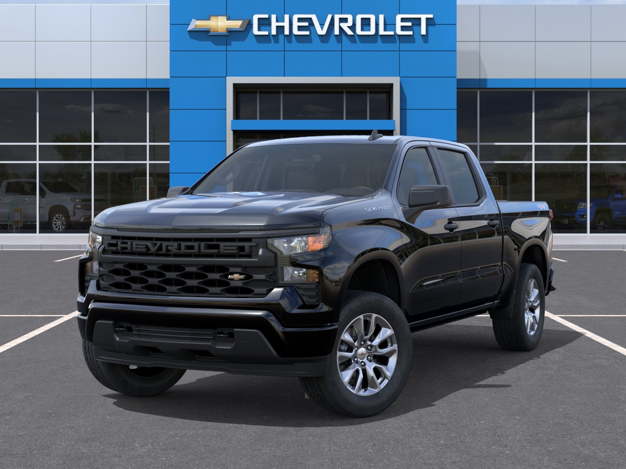 New 2026 Black Chevrolet Custom image 40