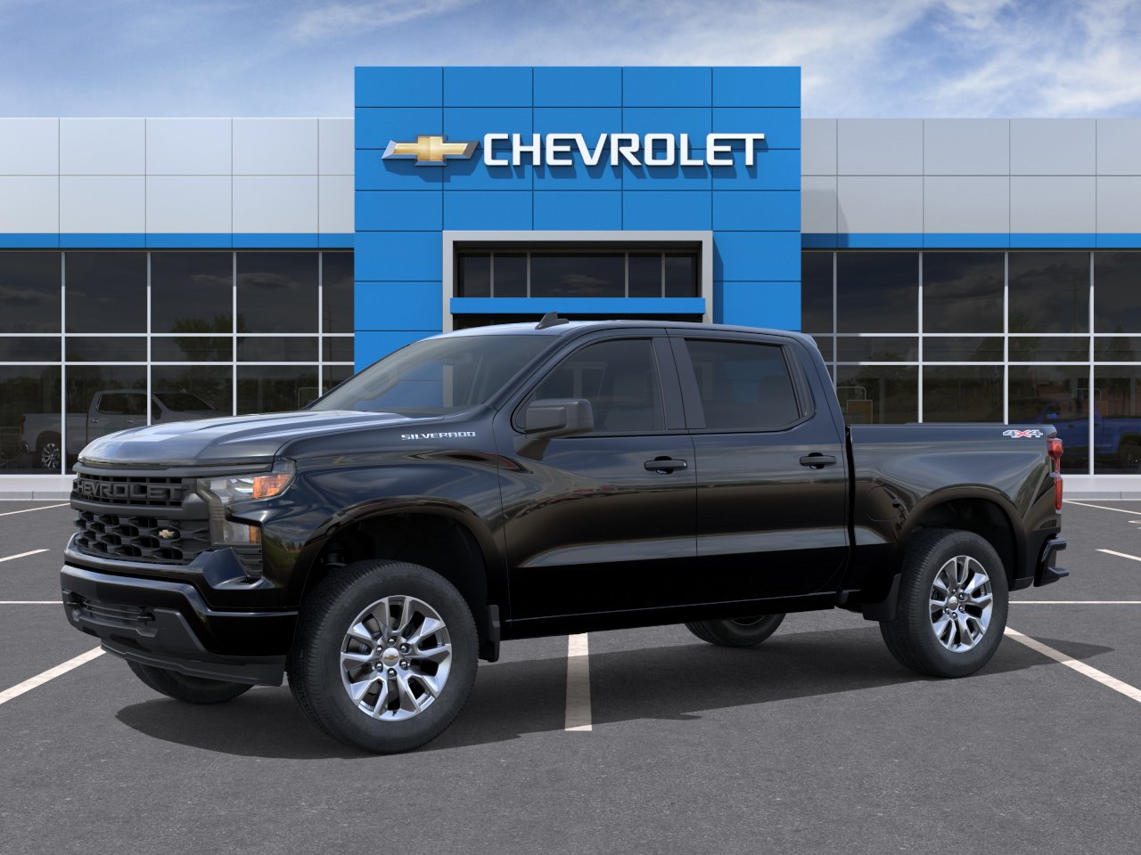 New 2026 Black Chevrolet Custom image 36