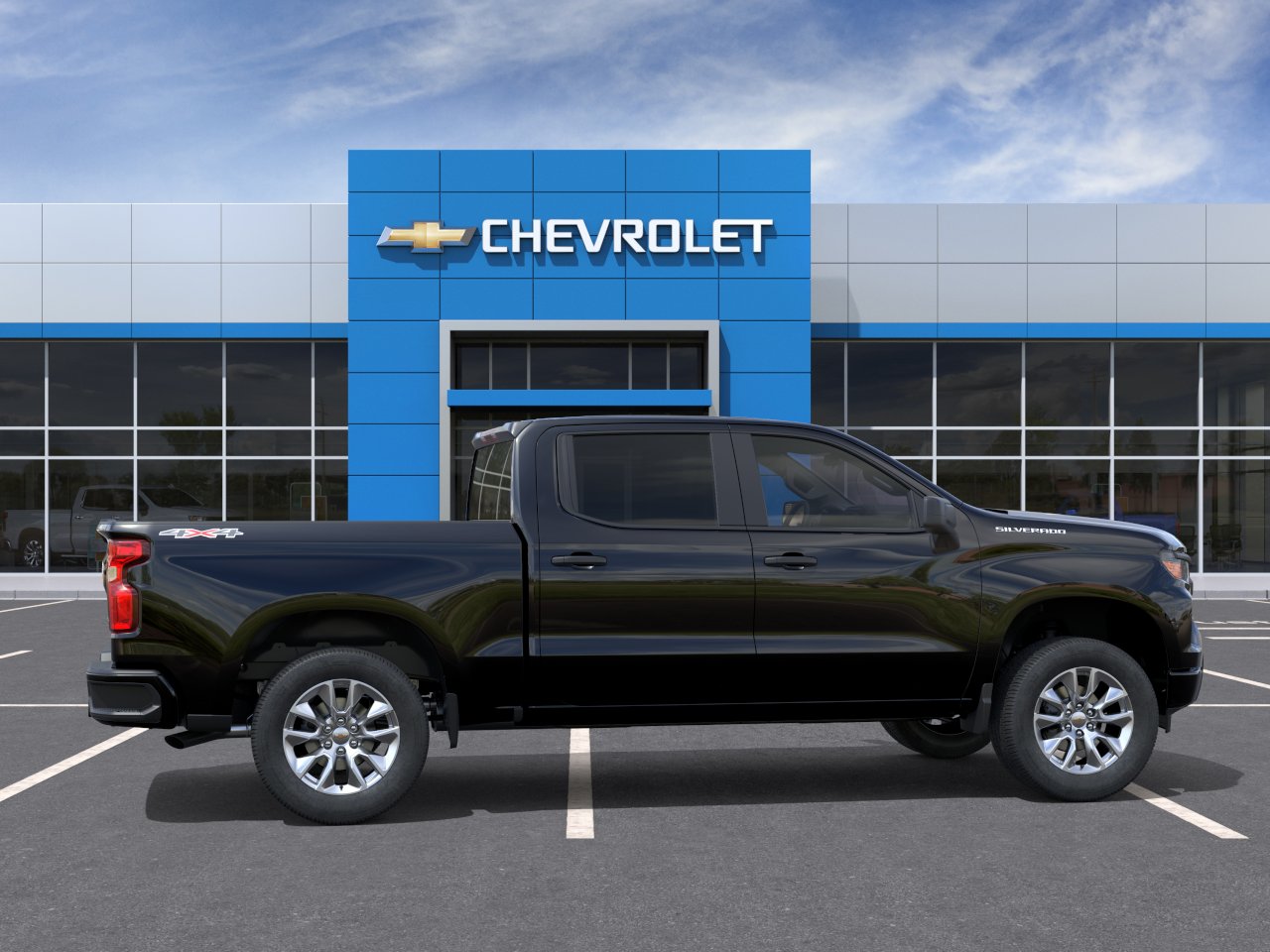 New 2026 Black Chevrolet Custom image 39