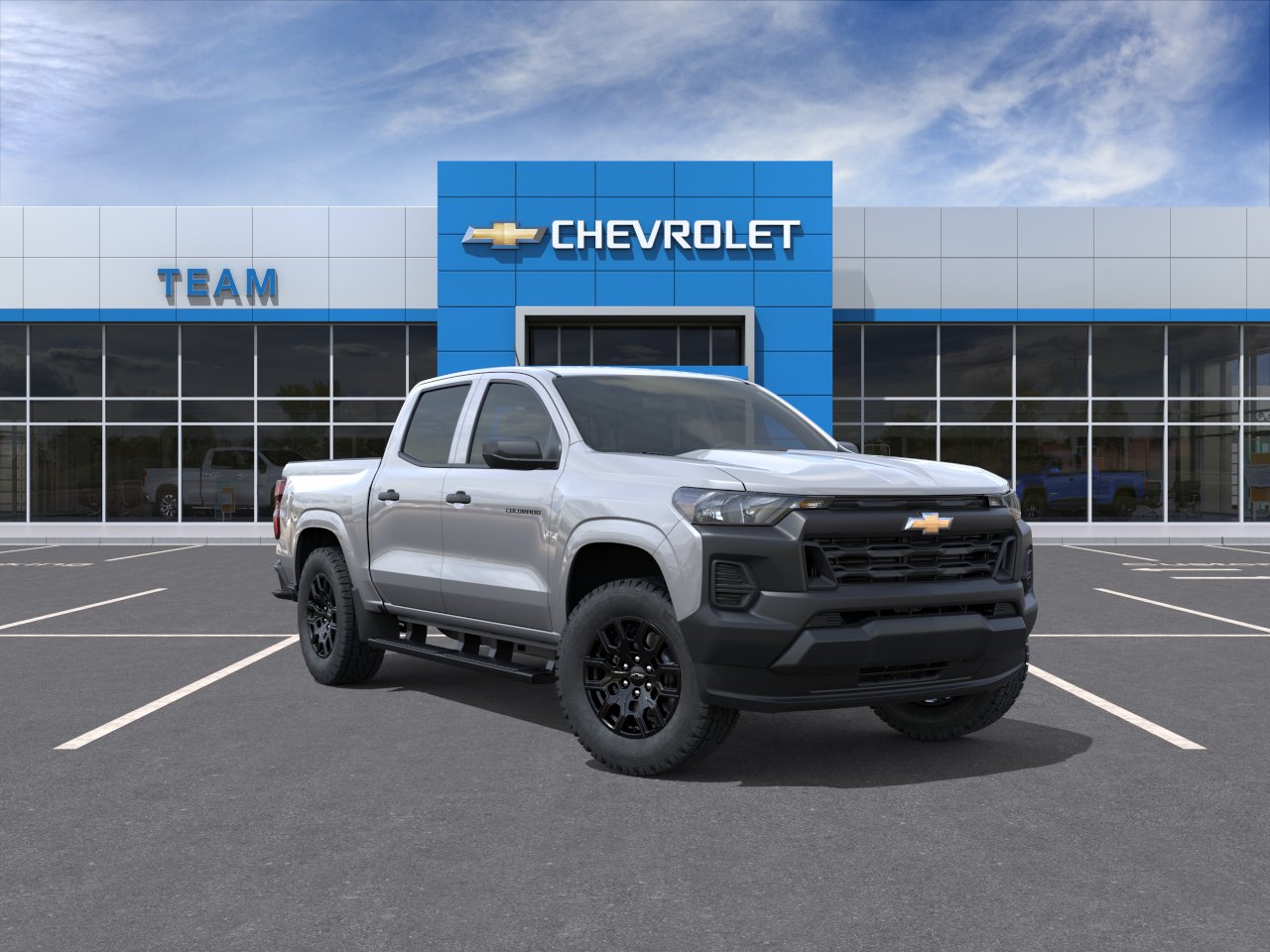 New 2026 Sterling Gray Metallic Chevrolet WT image 25
