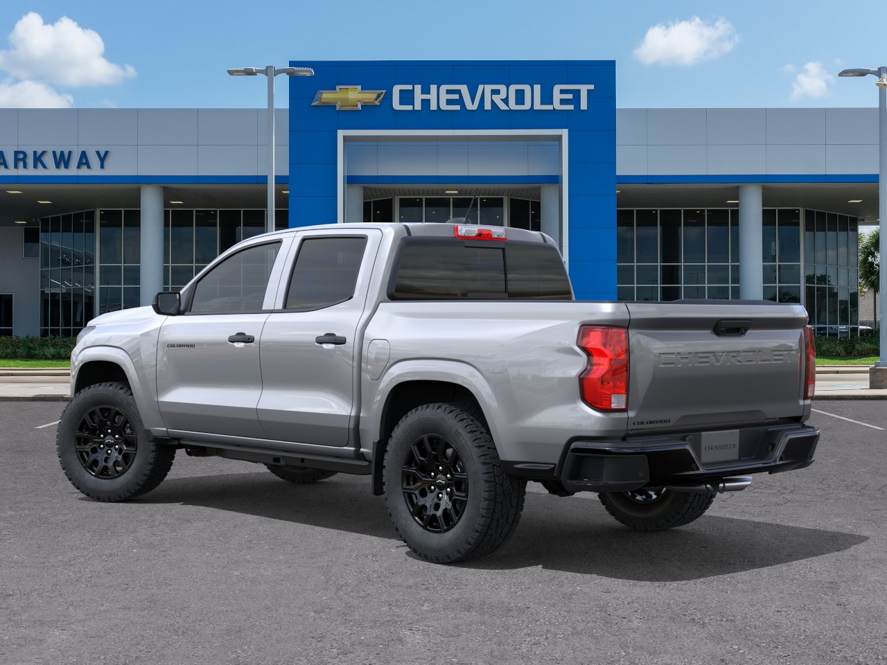 New 2026 Sterling Gray Metallic Chevrolet WT image 3