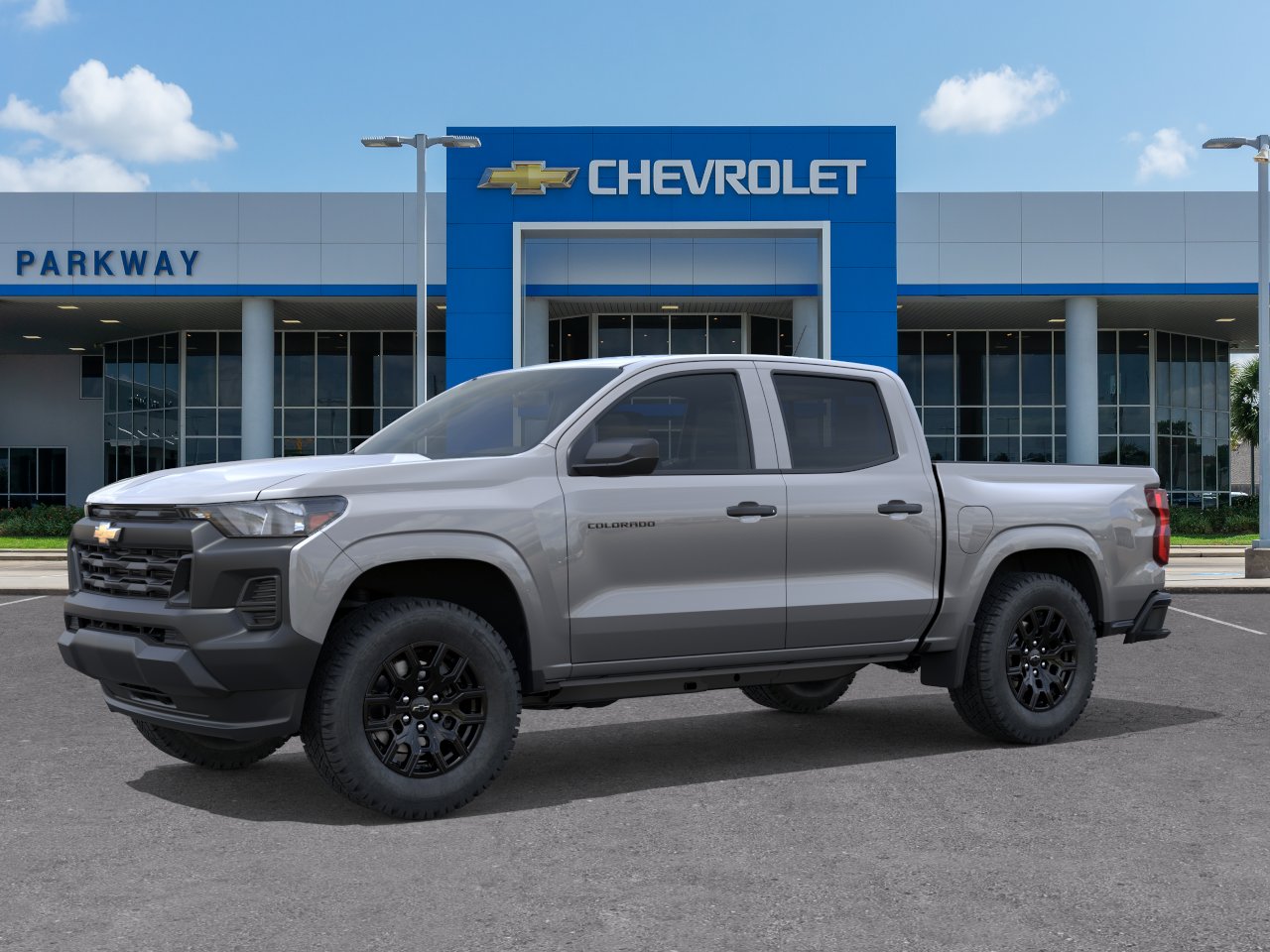 New 2026 Sterling Gray Metallic Chevrolet WT image 2