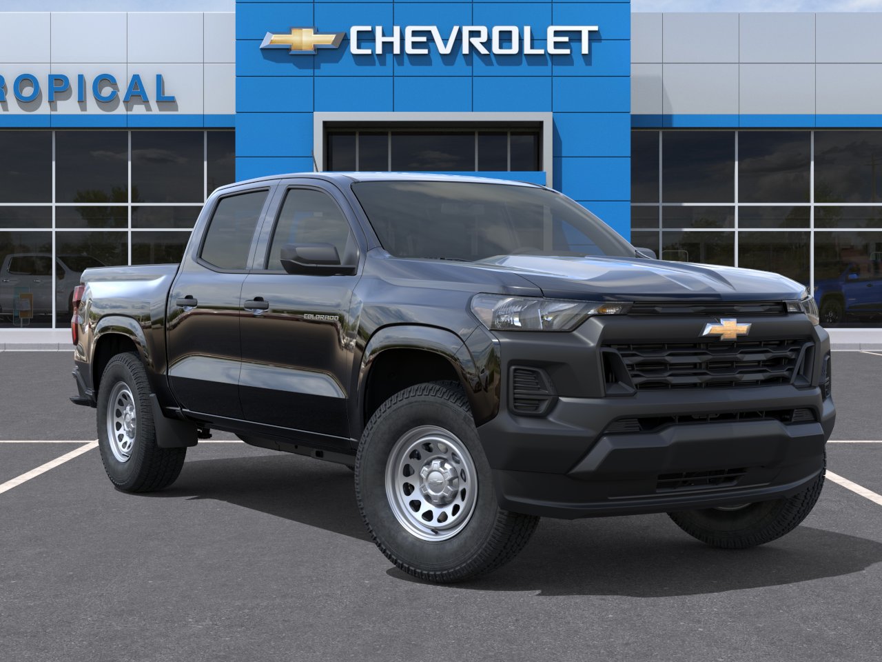 New 2026 Black Chevrolet WT image 7