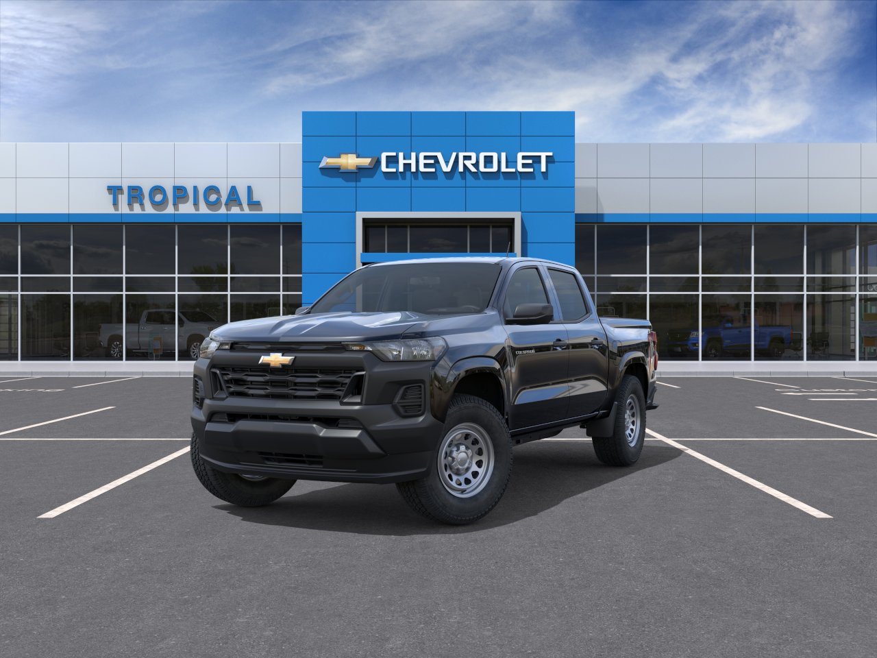 New 2026 Black Chevrolet WT image 8