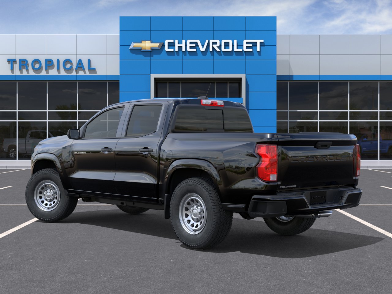 New 2026 Black Chevrolet WT image 3