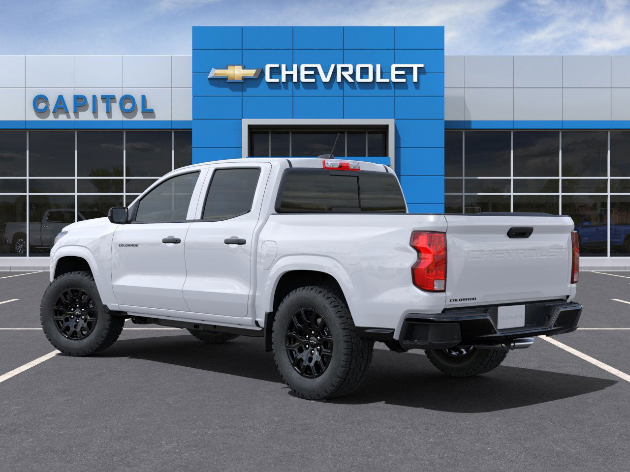 New 2025 Summit White Chevrolet WT/LT image 3