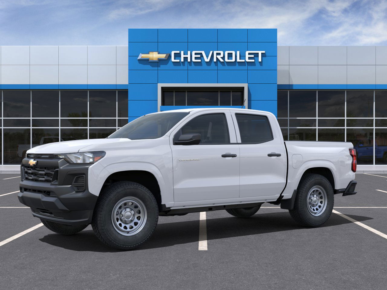New 2024 Summit White Chevrolet WT image 2