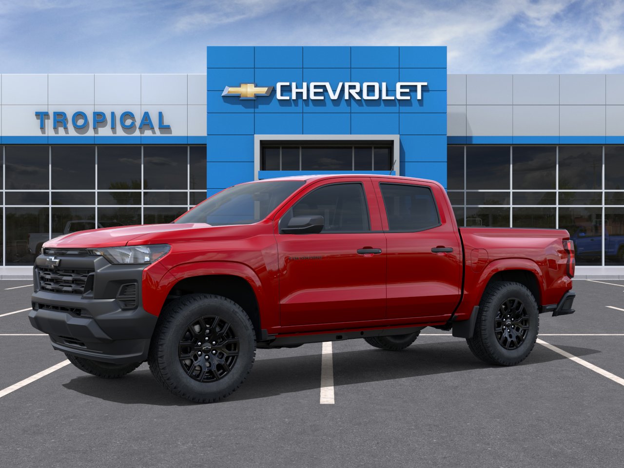 New 2026 Radiant Red Tintcoat Chevrolet WT image 32